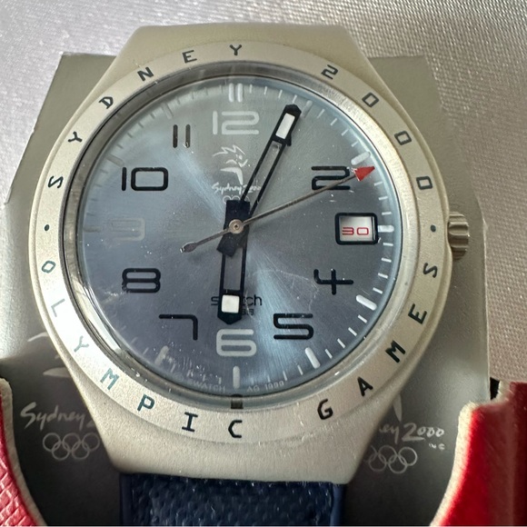 Swatch Accessories Swatch Watch Sydney 200 Olympic Games Silver